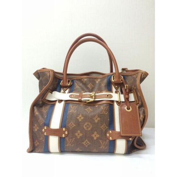 Louis Vuitton Handbags - Louis Vuitton Monogram Tiss Marron Sac Laureille Tote Bag